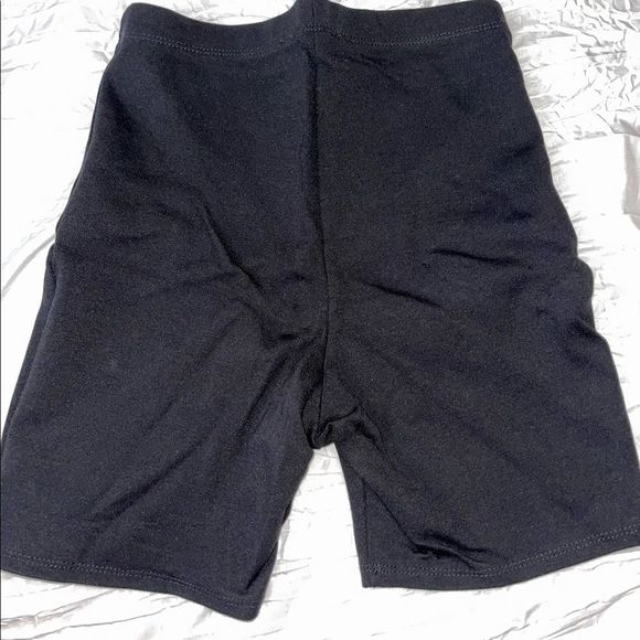 Black Biker Shorts - Picture 4 of 5